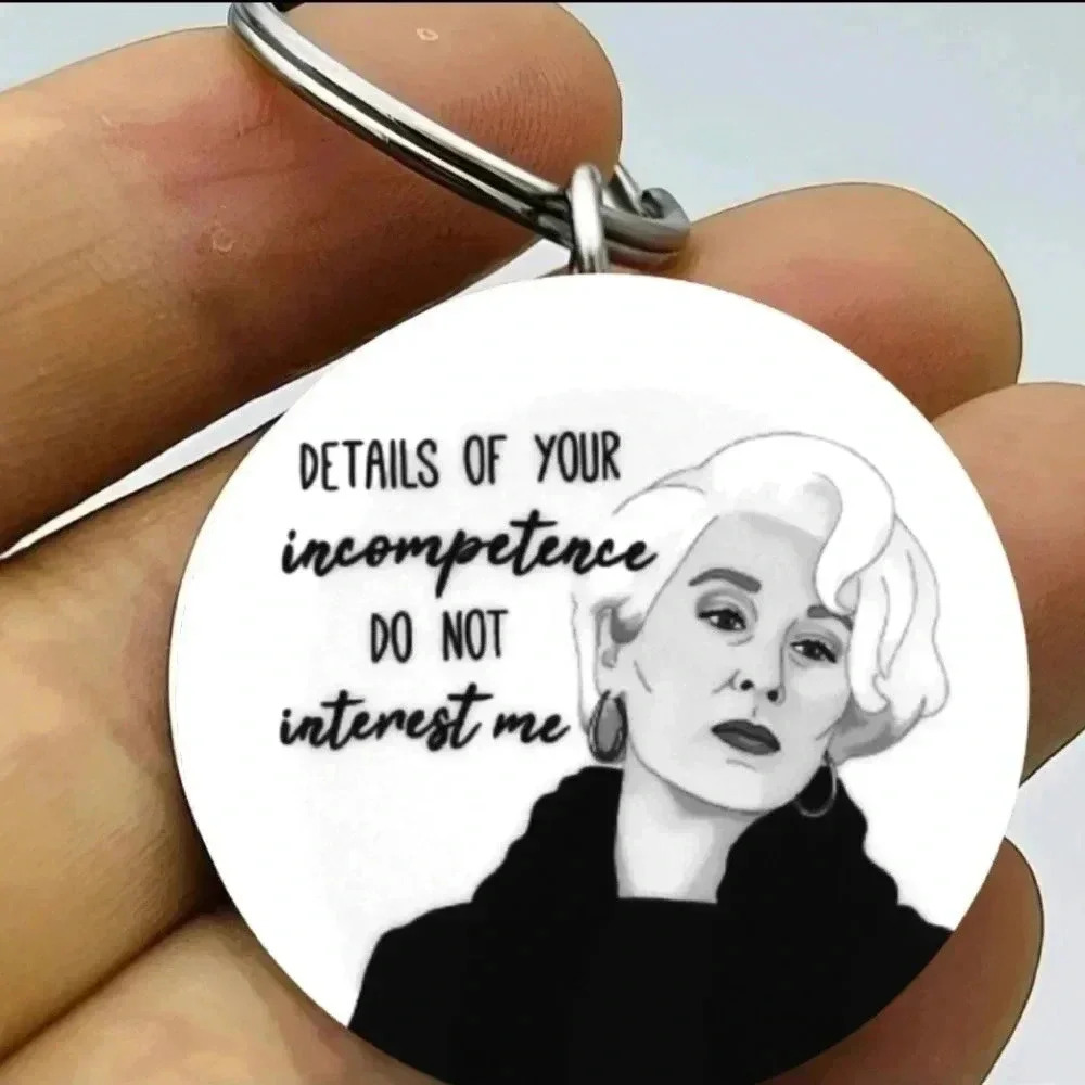 Movie devil wear Prada hot detail of your incomplete do not interest me Keychain